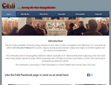 Tablet Screenshot of ceilicommunity.net